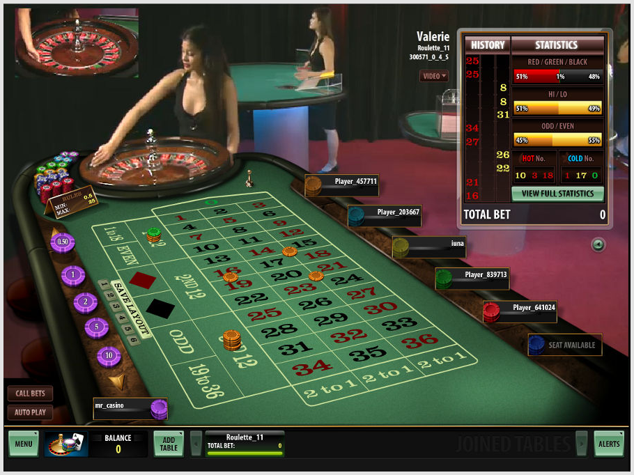 Play Live Roulette Online - Real Dealers